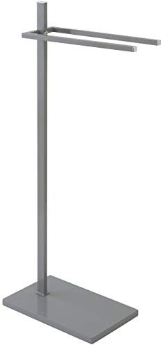 Feridras 154036 Piantana Portasciugamani, Grigio, 20x85x32 cm