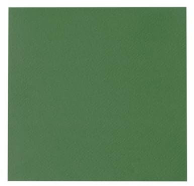 Sovie HORECA Linclass® Airlaid Tischdecke 80x80 cm, Mitteldecke stoffähnlich, praktisches Einmal-Tischtuch, edle Tischdeko, 20 Stück, Dunkelgrün