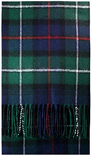 I LUV LTD MacKenzie Modern Tartan Brushwool Scarf