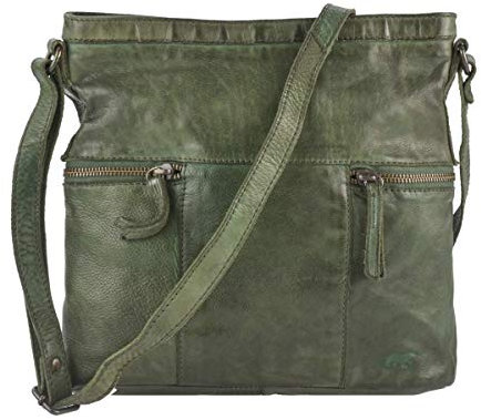 Bear Design Chessi Schoudertas Olive Green