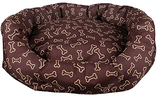 Bestlivings Kuschelig weiches Haustierbett für Katzen und bis mittelgroße Hunde, Katzenbett/Hundebett in versch. Designs, abwischbar, robust und Kratzfest
