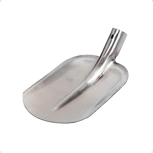 Rekord Emsländer Sandschaufel (Stahl, poliert und gehärtet), ohne Stiel, Arbeitsbreite 22 cm, Klingenlänge 26 cm, Bauschaufel, Gartenschaufel, Sandschaufel
