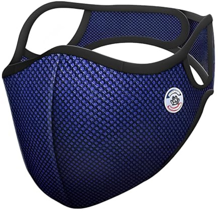 FROGMASK – Staubschutzmaske – Fahrrad – Motorrad – Unisex – waschbar – wiederverwendbar + 1 FFP2-Filter