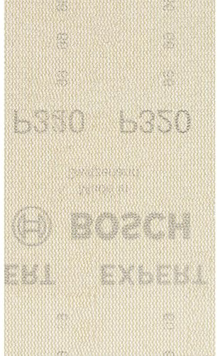 Bosch Professional 10x Abrasivi a rete Expert M480 (per Legno duro, Vernice su legno, 80x133 mm, Grana 320, accessorio Levigatrice orbitale)