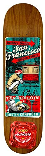 Motel 18 Kanfussh Skateboard, 8.12 x 31.32