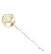 Brosche Anstecknadel Kleiner Lebensbaum Matt Gold