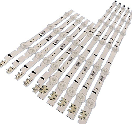 JUSTDANMING 10pcs LED Delaware D4GE-400DCA-R2 LH40DBEPLGC HG40AC690 UE40J6240AK UE40J5600 Compatible for el for 40 Pulgadas TV UE40H5270 UE40J6240AK UE40J5600 Compatible for Samsung LED Tiras