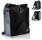 MONSTERANDO Travel-Monster 3 in1 Fahrradtasche Business – wasserdicht und reflektierend – als Gepäckträgertasche, Umhängetasche und Rucksack – ideale fürs Fahrrad – 25L