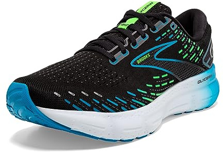 Brooks Herren Glycerin 20 Sneaker, Grau Orange Blau, 44.5 EU