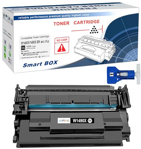 Kompatibel 149X W1490X ( 149A W1490A ) Tonerkartusche 9500 Seiten für HP Laserjet Pro 4002dw 4002dn MFP 4102dw 4102fdw 4102fdn Drucker [Ohne Chip, Mit Werkzeugen]