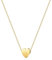 Symretie Goldkette mit Buchstaben H,14K Gold Vergoldet Initiale Halskette,Kleine Kette mit Buchstaben Gold Initial Herz Anhänger Kette für Damen Mädchen