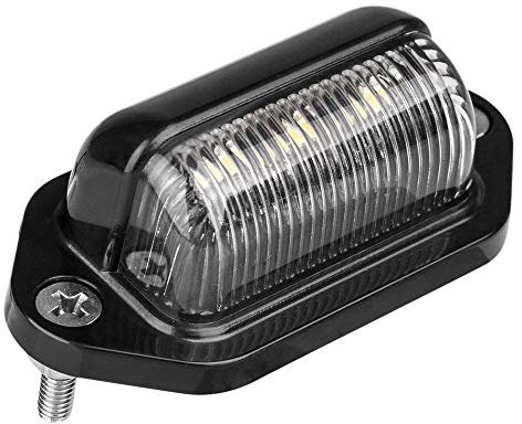 Osmond Luz de MatríCula LED Luz de MatríCula Resistente Al Agua para Remolques, VehíCulos Recreativos, Camiones, Barcos
