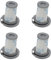 Aspirapolvere Filtro Lavabile Di Ricambio. Compatibile Con Rowenta X-Pert 6.60 ZR9005 RH6837 RH6838 RH6878 RH6877. Filtro For Aspirapolvere ZR009005(White-4 pcs)