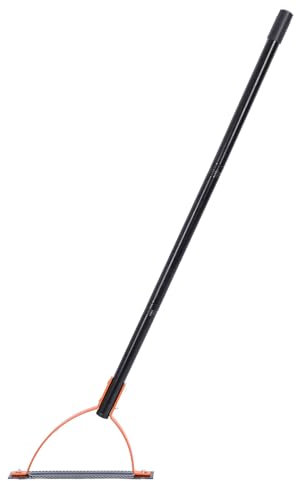 Coupe-herbe Manuel Ergonomique, Désherbeur en Acier à Long Manche avec Lame à Double Tranchant, Outil de de Désherbeur Manuel Facile à Assembler pour Jardin, Cour, Champ,