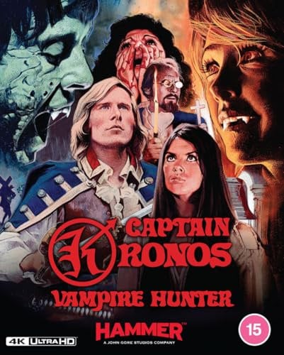 Captain Kronos Vampire Hunter Blu-Ray [Region A & B & C]