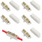 5PCS Bornier Connecteur, Connecteur en Laiton à Double Vis, Boîte de Jonction, pour Câbles de 2,5-16, 1000V 100A, Modèle ZK-1116, Utilisation Industrielle et Domestique