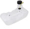 Réservoir de carburant compatible avec débroussailleuse et tondeuse, pour utilisation sur terrain incliné