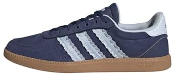 Adidas Damen BREAKNET Sleek Shoes, Dark Blue/Crystal Sky/GUM10, 37 1/3 EU