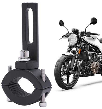 Scheinwerferhalterung für Motorrad | Halterung für Zusatzscheinwerfer – Halterungen aus Aluminiumlegierung ohne Bohren für Scheinwerfer Tagfahrlicht Nebelscheinwerfer Quad und Schutzstange
