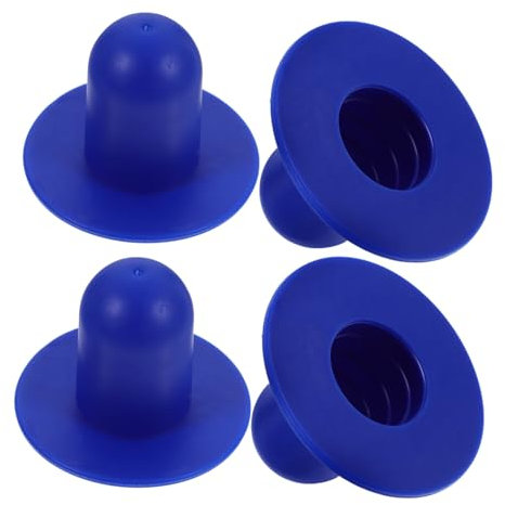 SOIMISS 4 Stück Teiliges Poolstopfen PVC Abdeckungen für Kompatibel mit Intex Pools Effektive Abdichtung Langlebig und Leicht für Klare Wasserpflege