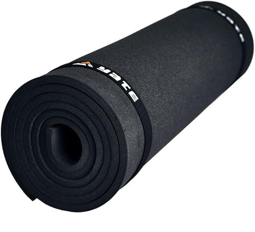 Eva Isomatte für Outdoor & Camping – 1,4 cm dick, 190x50 cm – Ultraleicht, Wasserfest & Unverwüstlich – Inkl. Gummibänder - Profi Campingmatte für Extreme Bedingungen