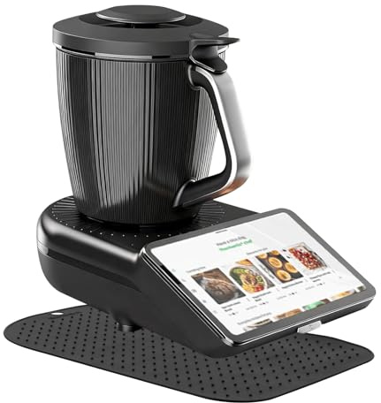 GEEKHOM Antirutschmatte für Thermomix TM7 - Rutschmatte für Hält Ihr Gerät sicher an Ort und Stelle bei Mixen & Mahlen - Rutschfest & Vibrationsabsorbierend