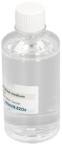 Pssopp Vernis de Peinture à l'huile, Polyuréthanes, Gomme Laque et Vernis contre le Jaunissement, les Fissures, la Poussière, les Rayures, d'artiste pour Peinture Acrylique, de à l'huile, 250 Ml
