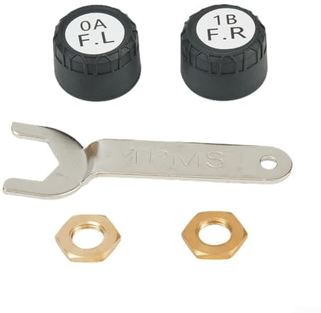 Motorrad TPMS Sensoren, externes Reifendruckkontrollsystem mit App-Steuerung, 0-8 bar, IP67 wasserdicht, Echtzeitwarnungen