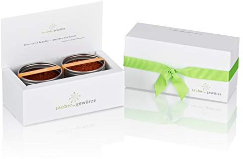 Zauber der Gewürze Spice me up Gewürze Geschenkset | Gewürze Set mit 2 scharfen Gewürzen in Premiumqualität, als Geschenk für Frauen & Männer, 100 g