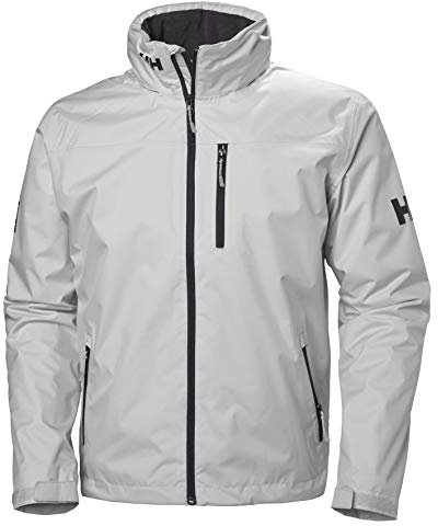 Helly Hansen Homme Crew Hooded Midlayer Jacket Blouson À Capuche,Gris,XXL
