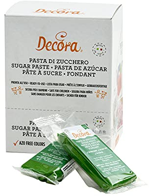 Decora 0310182 FONDANT GRÜNE BLATT 100 G