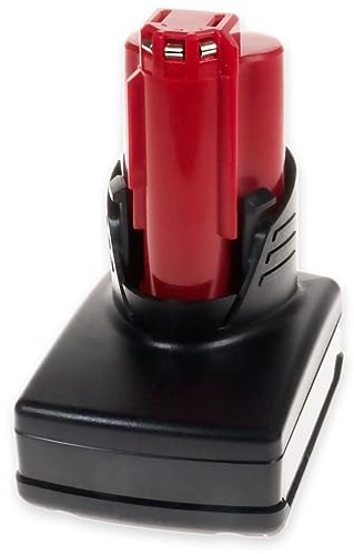 XCell Werkzeug-Akku für Milwaukee, ersetzt M12B (Länge x Breite x Höhe 88 x 65 x 113 mm, Spannung 12 V, Gewicht 388 g, 5000 mAh, NI-MH-Akku) 143318
