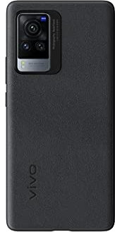 Vivo - Custodia in Pelle per Smartphone X60 PRO 5G, per Una Protezione Completa, Protezione dettagliata per Fotocamera cardanica, Colore: Grigio Scuro