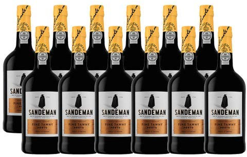 Portwein Sandeman Tawny - Dessertwein - 12 Flaschen