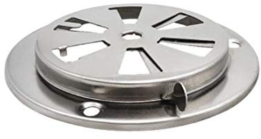 Bbq Grill Exhaust Damper Air Vent Dryer Periscope Vent Grey Vent Cover Thermostat Oven Air Covers Dryer Air Vent Air Oven Microwave Stainless Steel Magnetic Clamshell Accessories