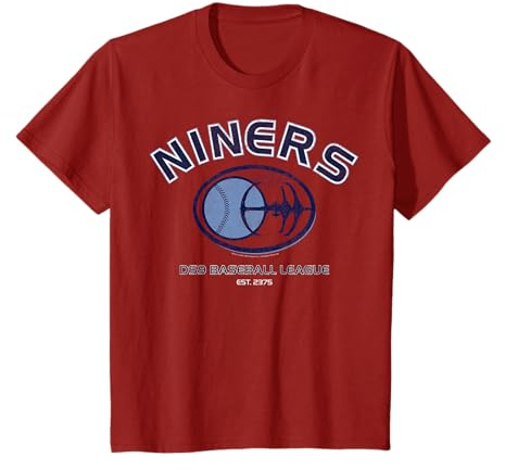 Star Trek: Deep Space Nine Niners Baseball League Logo T-Shirt
