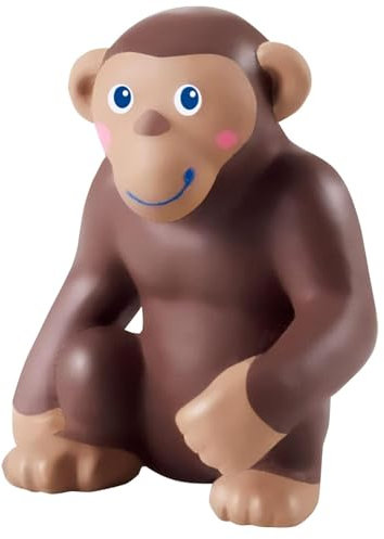 HABA 305592 - Little Friends – AFFE, Spielfigur ab 3 Jahren, braun