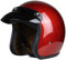 EBAYIN Halbhelme Jethelme Motorradhelm DOT/ECE-zertifizierter Offener Motorradhelm Retro-Motorradhelm Für Kollisionssicheren Moped Scooter Cruiser Jet Helm 3/4 Helm,Red-L=（59~60cm）