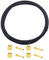 2,5 M Mountainbike Hydraulik Scheibenbremsschlauch Kit für BH90 BH59 System MTB Fahrradzubehör, Schwarz BH-59