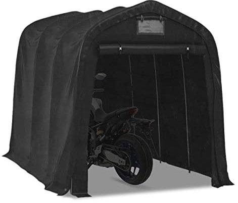 Garage Tente Moto MG2 Housse Tente Universel 1,6x2,4m PE Noir
