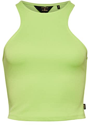 SUPERDRY Studios Jersey Racer Tank W6011636A Bright Lime Green 8 Mujer