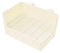 F Fityle Bac à litière pour Lapin Potty Trainer Tray Literie Box Cage WC Bunny Toilet Box Pet Pan pour Petits Animaux, Chinchilla, Furet, Chats d'intérieur, Blanche
