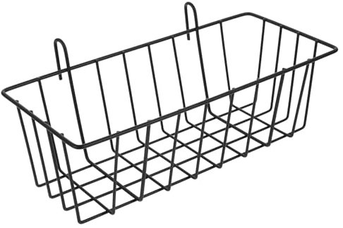 UKCOCO Mangeoire À Foin pour Lapin - Râtelier Métallique Pratique pour Alimentation De Foin Accessoire Idéal pour Petits Animaux 23X11.5X10Cm