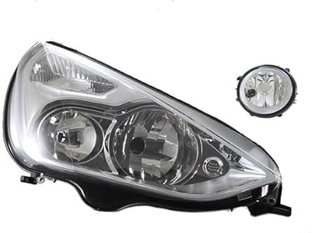 Johns, Scheinwerfer Halogen Haupt passend für Ford Galaxy 06 05/06- H7 H1 Re. + Nebel.