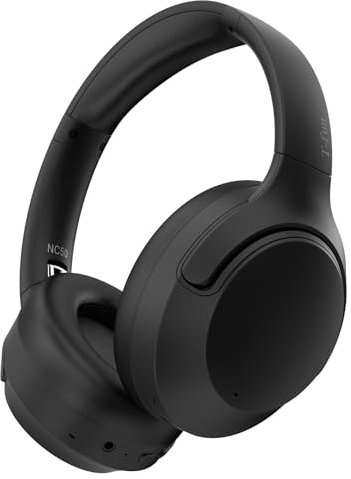 T-fun NC50 Kabellose Kopfhörer mit Hybrid Noise-Cancelling,Bluetooth 5.3,Spiel/Transparenz Modus,Personalisierung EQ per App,65 Stunden Akkulaufzeit,Verbindung von 2 Geräten