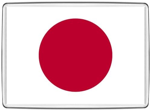 Pixly® Japan Flag Fridge Magnet Large Jumbo Size Japanese Keepsake Country Souvenir Novelty Refrigerator Magnets Gift