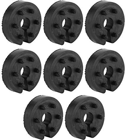 8 Limitadores de Recorrido de Suspensión Universales, Accesorios de Suministros de Hebilla de Clip de Palanca de Automóvil, Limitador de Carrera de Resorte de Goma, Piezas de