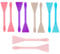 HarmonyCrafts 10Pcs Multicolor Silicone Face Mask Applicator Wand Facial Mud Mixing Spatula for Applying Facial Mask