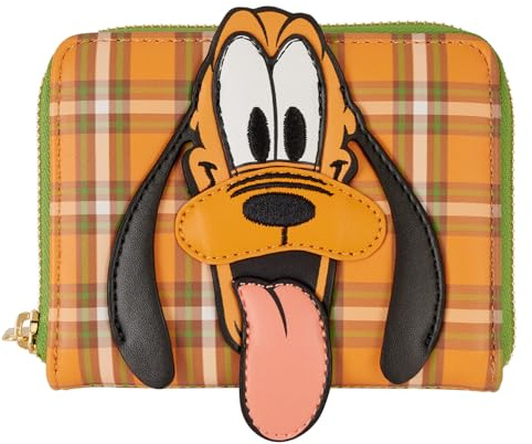 Loungefly Disney Pluto 95Th Anniversary Zip Around Wallet