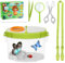 STFYUG Becherlupe Set für Kinder, lupenglas für Kinder, Insekten Viewer, Insektenbox für Kinder, Insekten Beobachtungsbox für Outdoor Wissenschaft Natur Erkundung Insekten Beobachtungsbox